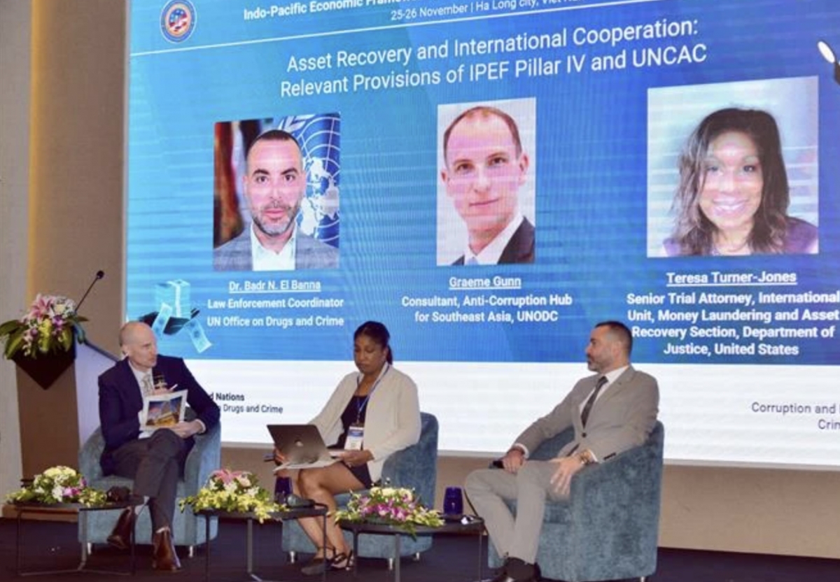 Workshop shares int’l experience in improving asset recovery capacity